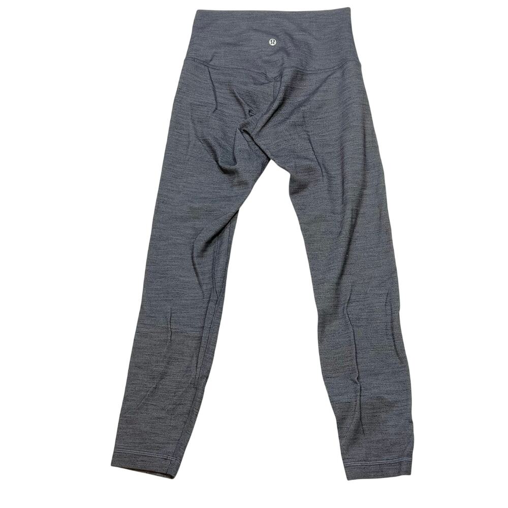 Lululemon Align Pant Leggings 6 Heathered Graphite Gray High Rise 25 Inseam - Picture 2 of 6
